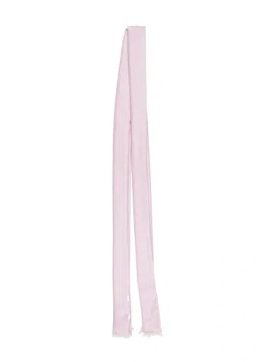 Pre-owned Barneys New York Cashmere Scarf In Pink