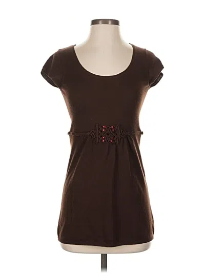 Pre-owned Barneys New York Co-op Cashmere Pullover Sweater In Brown
