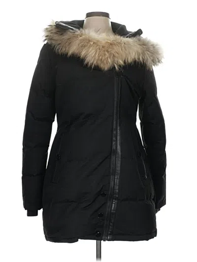 Pre-owned Barneys New York Coat In Black
