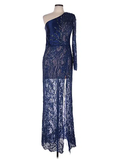 Pre-owned Barneys New York Cocktail Dress In Blue