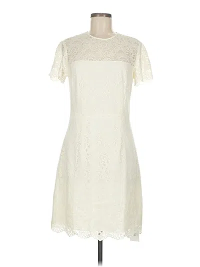 Pre-owned Barneys New York Cocktail Dress In White
