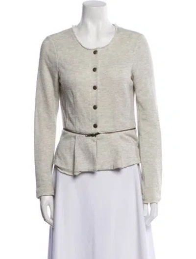 Pre-owned Barneys New York Jacket In Gray