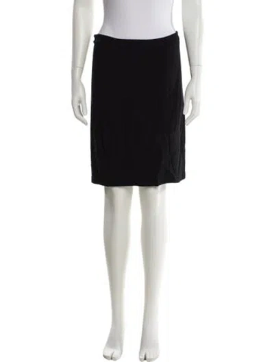 Pre-owned Barneys New York Knee-length Skirt In Black