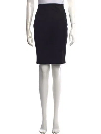 Pre-owned Barneys New York Knee-length Skirt In Black