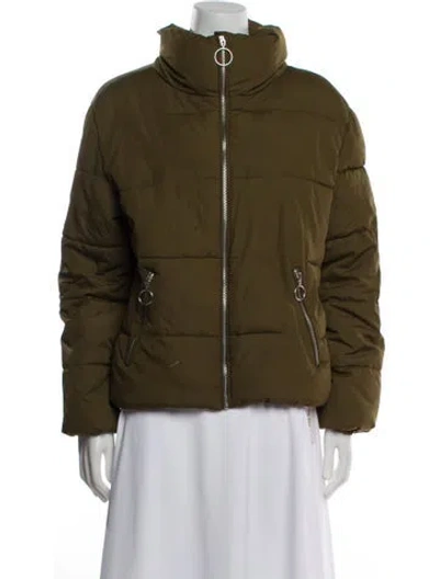 Pre-owned Barneys New York Linen Jacket In Green