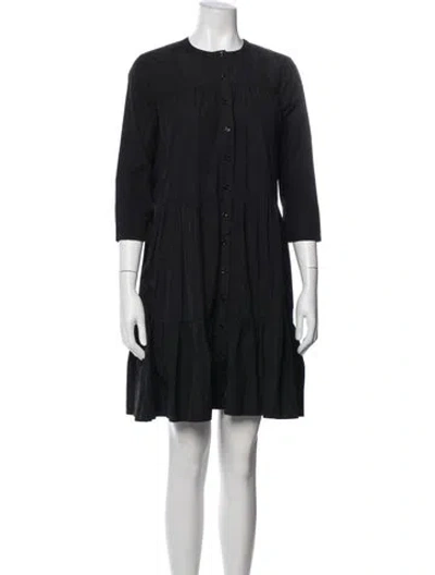 Pre-owned Barneys New York Mini Dress In Black