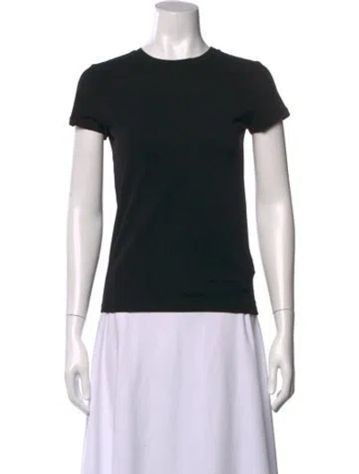 Pre-owned Barneys New York Nylon Crew Neck T-shirt In Black
