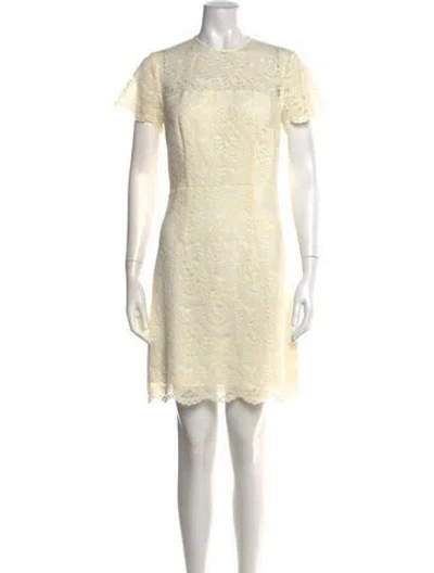 Pre-owned Barneys New York Nylon Mini Dress In Neutral