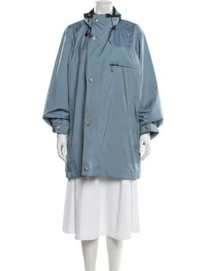 Pre-owned Barneys New York Parka In Blue