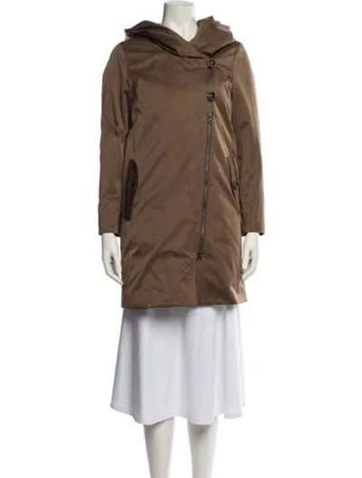 Pre-owned Barneys New York Parka In Brown