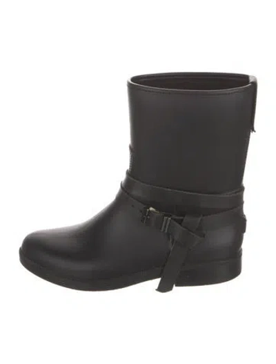 Pre-owned Barneys New York Rubber Rain Boots In Black