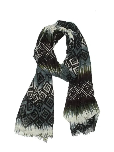 Pre-owned Barneys New York Scarf In Blue