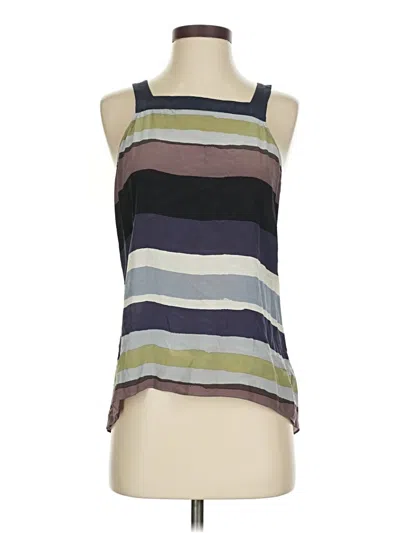 Pre-owned Barneys New York Sleeveless Top Gray Halter Neckline Tops