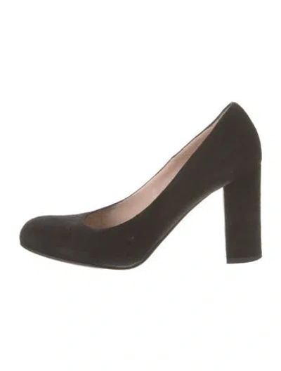 Pre-owned Barneys New York Suede Pumps In Brown