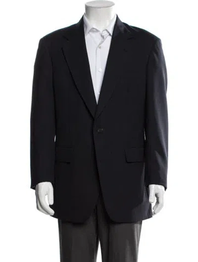 Pre-owned Barneys New York Suit In Blue