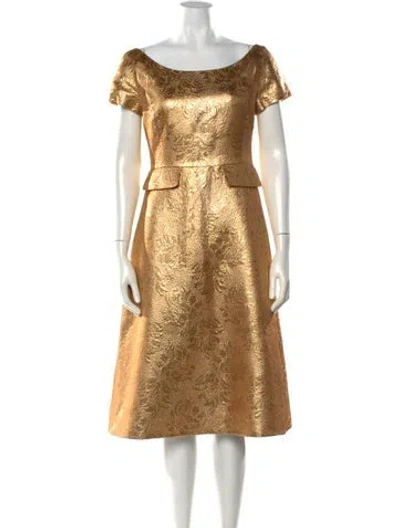 Pre-owned Barneys New York Vintage Knee-length Dress In Multi