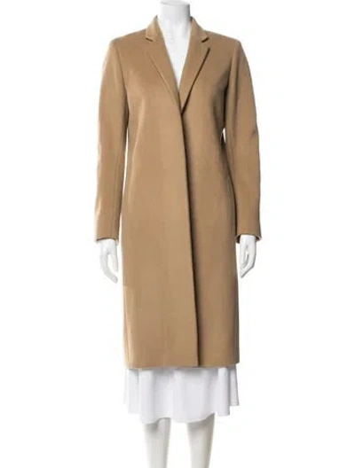 Pre-owned Barneys New York Virgin Wool Coat In Brown