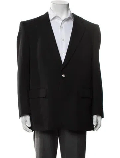 Pre-owned Barneys New York Wool Blazer In Black