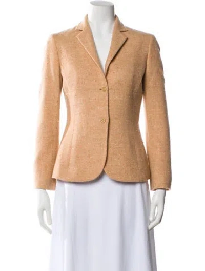 Pre-owned Barneys New York Wool Blazer In Neutral