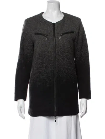 Pre-owned Barneys New York Wool Jacket In Black