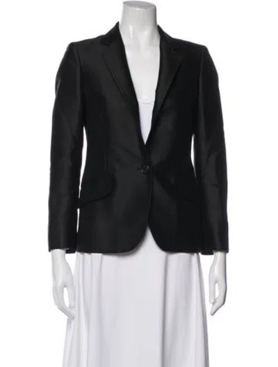 Pre-owned Barneys New York Wool Jacket In Black