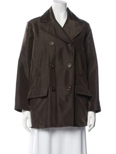 Pre-owned Barneys New York Wool Jacket In Brown