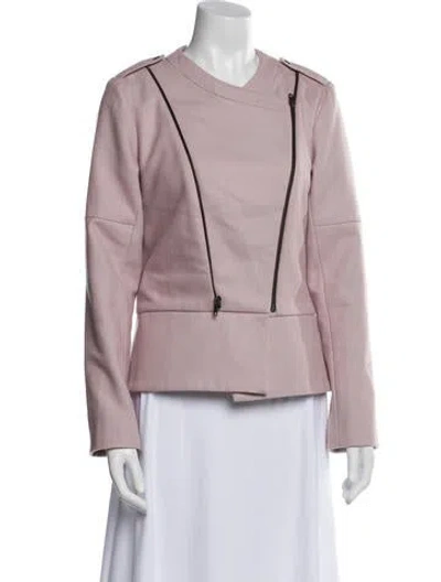 Pre-owned Barneys New York Wool Jacket In Purple