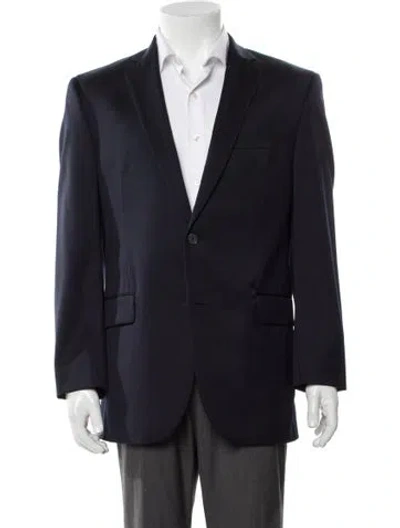 Pre-owned Barneys New York Wool Two-piece Suit In Black