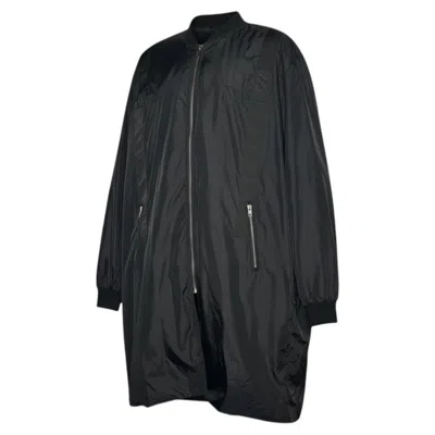 Pre-owned Barneys New York X Lot 78 Vtg Black Midi Parka Jacket Eu 54 Xxl Water Resistant