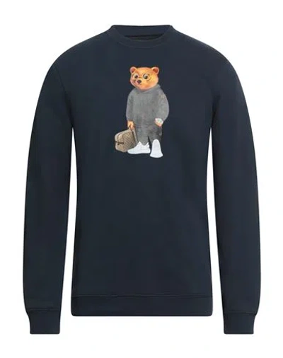 Baron Filou Man Sweatshirt Midnight Blue Size M Organic Cotton