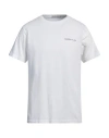 Baron Filou Man T-shirt White Size L Organic Cotton In White