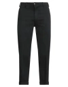 Baronio Man Pants Black Size 33 Cotton, Elastane
