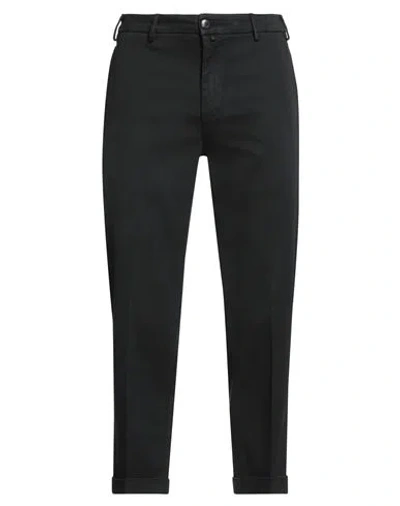 Baronio Man Pants Black Size 33 Cotton, Elastane