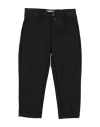 Baronio Babies'  Toddler Boy Pants Black Size 3 Cotton, Polyamide, Elastane