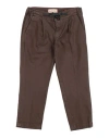 Baronio Babies'  Toddler Boy Pants Brown Size 5 Cotton, Elastane