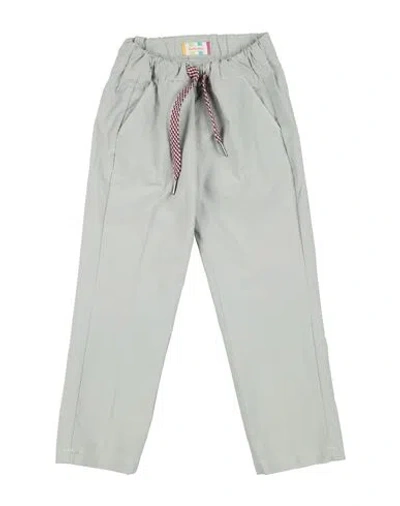 Baronio Babies'  Toddler Boy Pants Light Grey Size 4 Cotton, Elastane In Multi