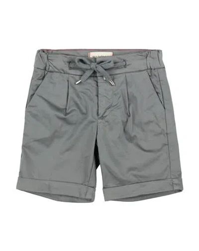 Baronio Babies'  Toddler Boy Shorts & Bermuda Shorts Grey Size 3 Cotton, Elastane In Multi