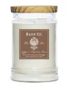 Barr-co. Coffee & Vanilla Bean Tumbler Candle In Clear