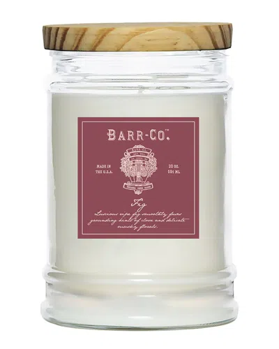 Barr-co. Fig Tumbler Candle In Clear