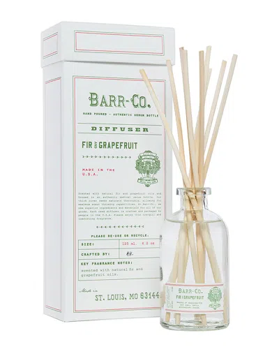 Barr-co. Fir & Grapefruit Diffuser Kit In Clear