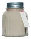 Barr-co. Soap Shop Coconut Apothecary Jar Candle In Grey