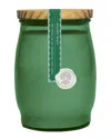 Barr-co. Soap Shop Honey Mint Barrel Candle In Green