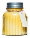 Barr-co. Soap Shop Lemon Verbena Apothecary Jar Candle In Yellow