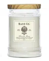 Barr-co. Vanilla Bean Tumbler Candle In Clear