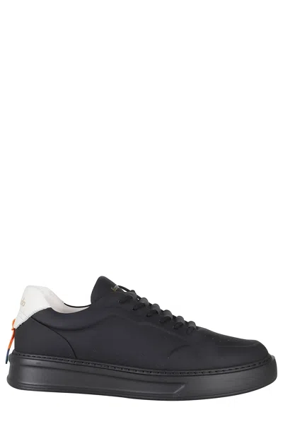 Barracuda Black Phoneix Slip-on Leather Sneakers In Multi