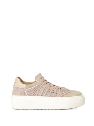 BARRACUDA BOLLA CROCHET-KNIT SNEAKERS