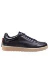 Barracuda Calfskin Sneakers In Black