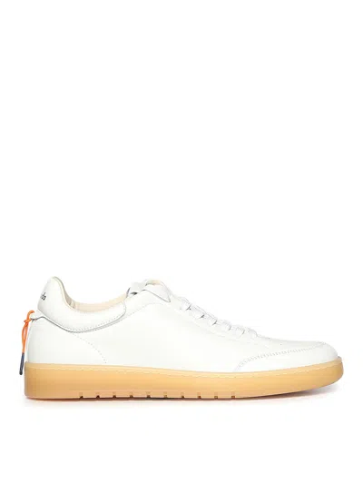 Barracuda Guga Leather Sneaker In White