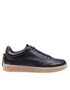 Barracuda Guga Leather Sneakers, Blue In Blue