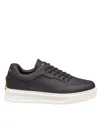 Barracuda Phoenix Slip-on Sneaker In Ultra-soft Nappa Leather In Black